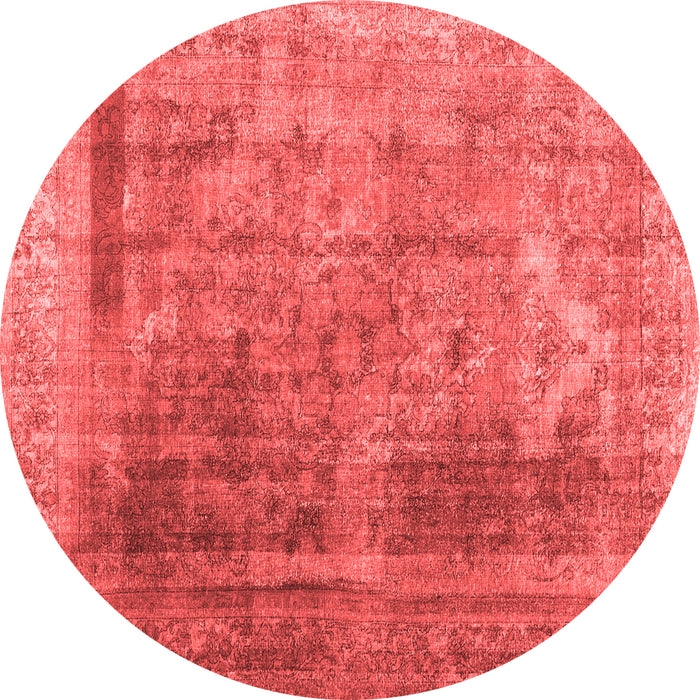 Machine Washable Abstract Red Contemporary Rug, wshcon1917red