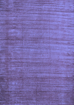 Abstract Blue Contemporary Rug, con1919blu