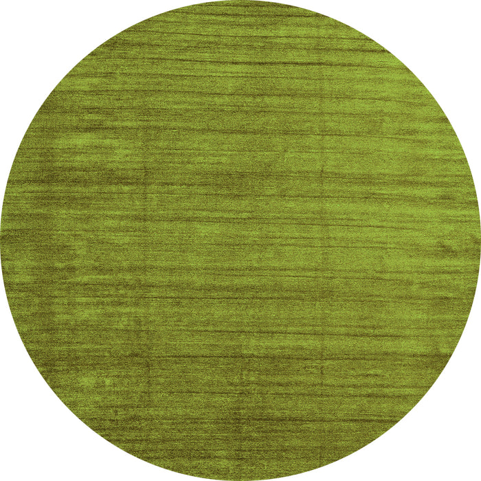 Machine Washable Abstract Green Contemporary Area Rugs, wshcon1919grn