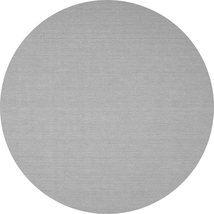 Square Solid Gray Modern Rug, con191gry