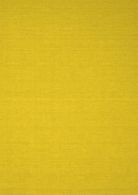 Solid Yellow Modern Rug, con191yw