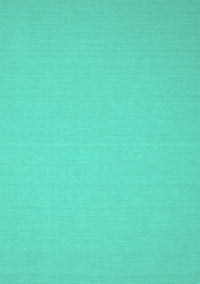 Solid Turquoise Modern Rug, con191turq