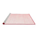 Modern Red Washable Rugs