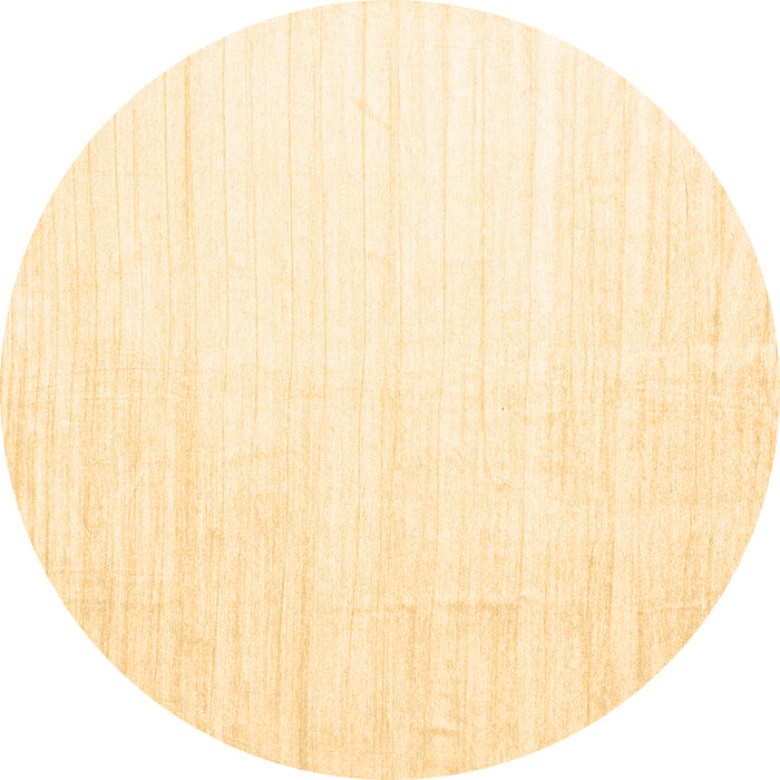 Round Machine Washable Solid Brown Modern Rug, wshcon1920brn