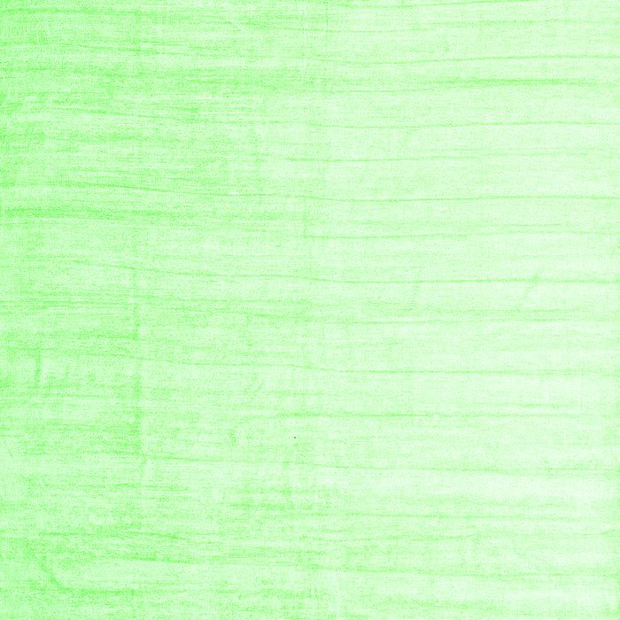 Serging Thickness of Machine Washable Solid Green Modern Area Rugs, wshcon1920grn