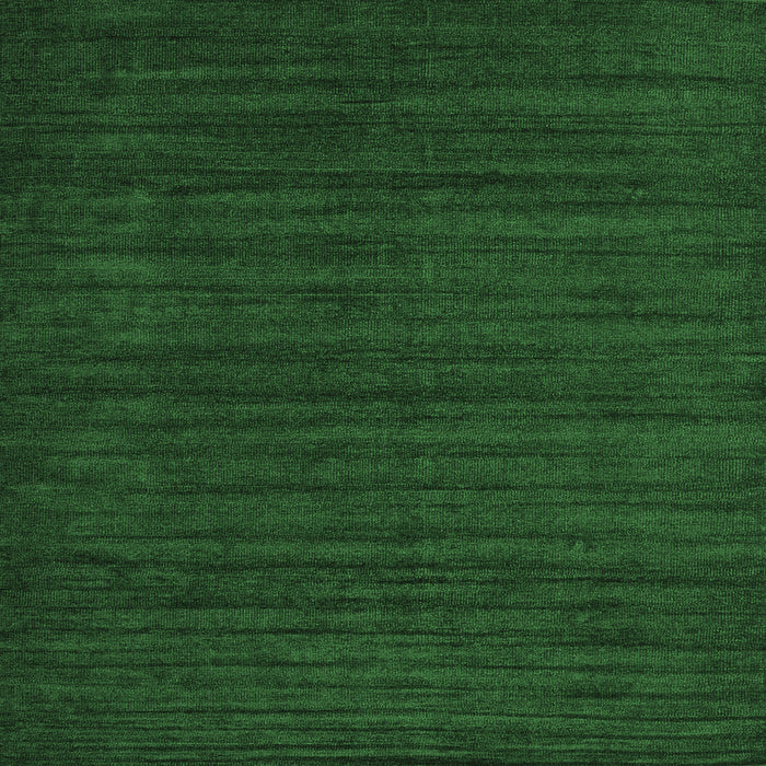 Square Machine Washable Abstract Emerald Green Contemporary Area Rugs, wshcon1921emgrn