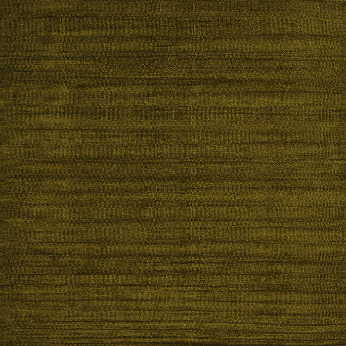 Serging Thickness of Abstract Green Contemporary Rug, con1921grn
