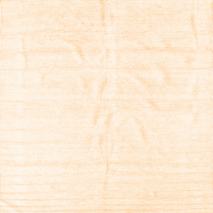 Serging Thickness of Solid Orange Modern Rug, con1922org