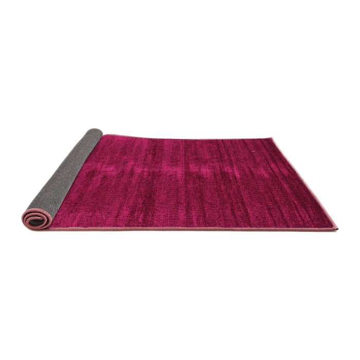 Sideview of Abstract Pink Contemporary Rug, con1923pnk