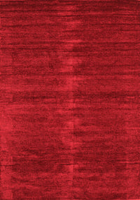 Abstract Red Contemporary Rug, con1923red