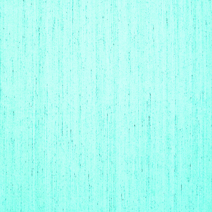 Square Solid Turquoise Modern Rug, con1924turq