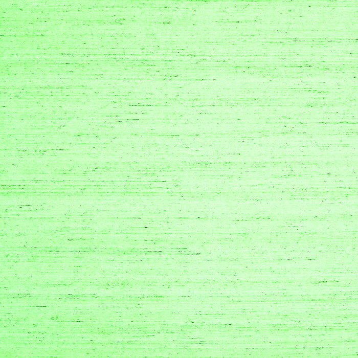 Serging Thickness of Solid Green Modern Rug, con1924grn