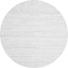 Square Solid Gray Modern Rug, con1924gry