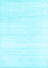 Solid Light Blue Modern Rug, con1925lblu