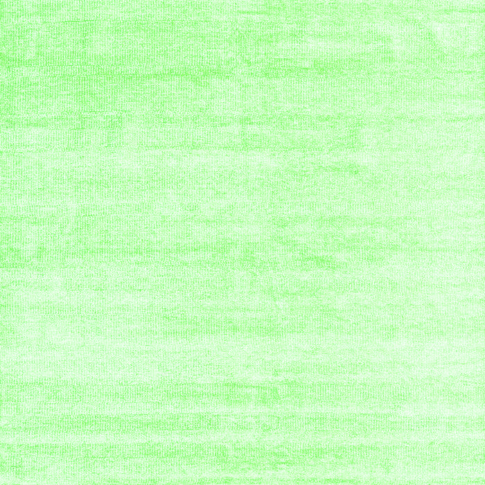 Serging Thickness of Machine Washable Solid Green Modern Area Rugs, wshcon1925grn