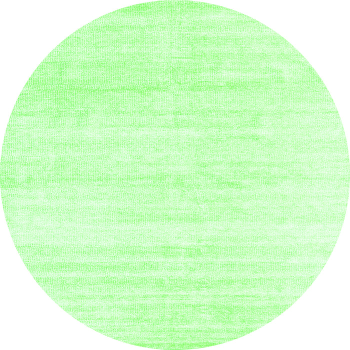 Square Solid Green Modern Rug, con1925grn