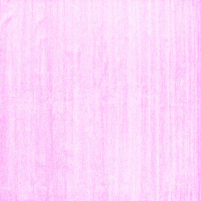 Square Solid Pink Modern Rug, con1925pnk