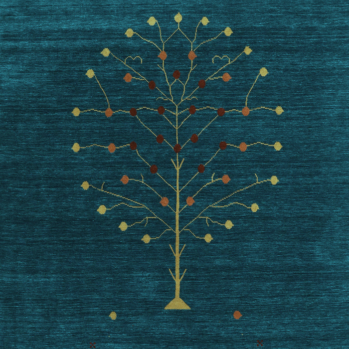 Machine Washable Abstract Light Blue Contemporary Rug, wshcon1926lblu