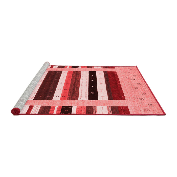 Contemporary Red Washable Rugs