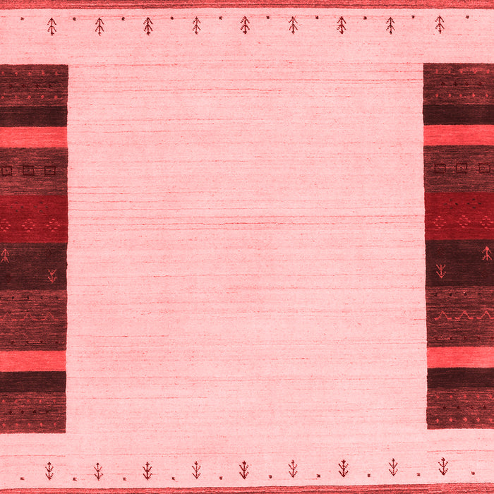 Machine Washable Solid Red Modern Rug, wshcon1928red