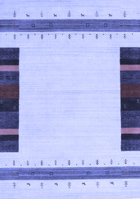 Solid Blue Modern Rug, con1928blu