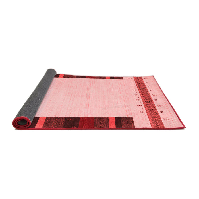 Solid Red Modern Area Rugs