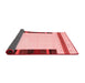 Solid Red Modern Area Rugs