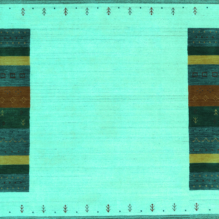 Solid Turquoise Modern Rug, con1928turq
