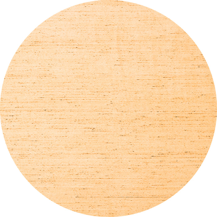 Square Solid Orange Modern Rug, con1929org