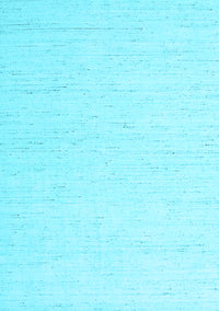 Solid Light Blue Modern Rug, con1929lblu