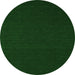 Machine Washable Abstract Green Contemporary Area Rugs, wshcon192grn