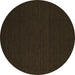 Round Machine Washable Abstract Brown Contemporary Rug, wshcon192brn