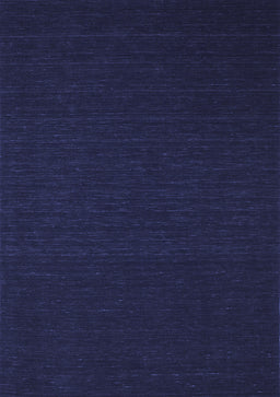 Abstract Blue Contemporary Rug, con192blu