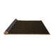 Sideview of Abstract Brown Contemporary Rug, con192brn