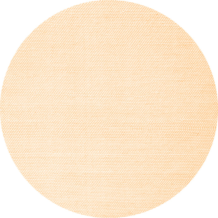 Square Solid Orange Modern Rug, con1930org