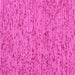 Square Machine Washable Abstract Pink Contemporary Rug, wshcon1931pnk