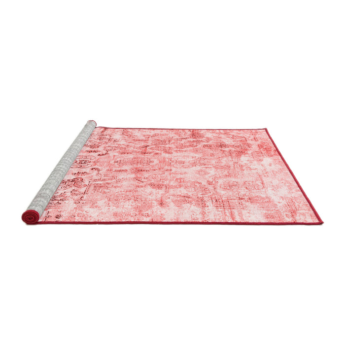 Contemporary Red Washable Rugs