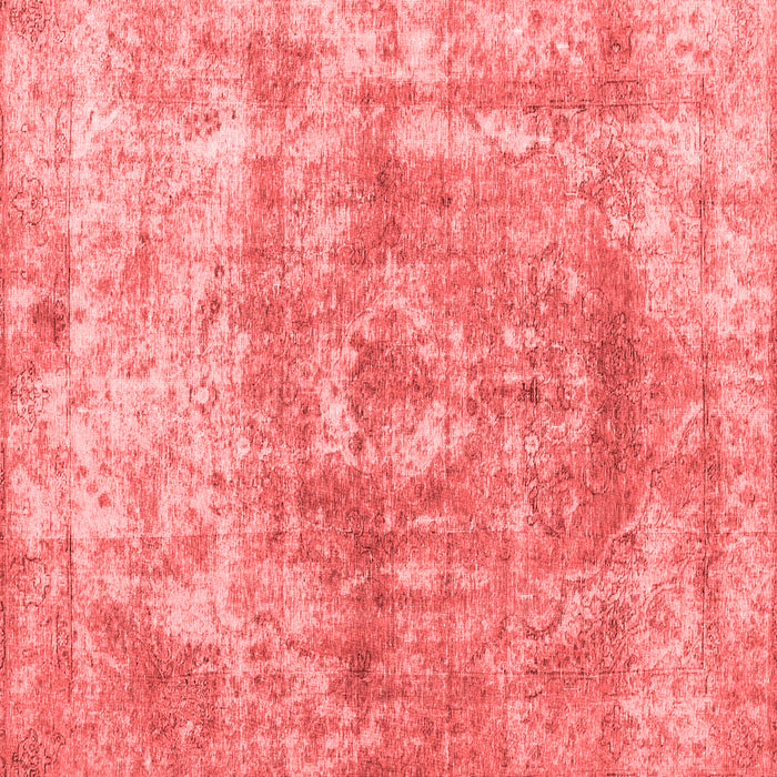 Machine Washable Abstract Red Contemporary Rug, wshcon1933red