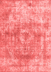 Abstract Red Contemporary Rug, con1933red