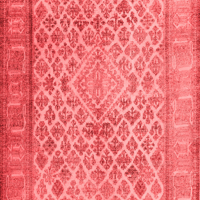 Machine Washable Persian Red Bohemian Rug, wshcon1934red
