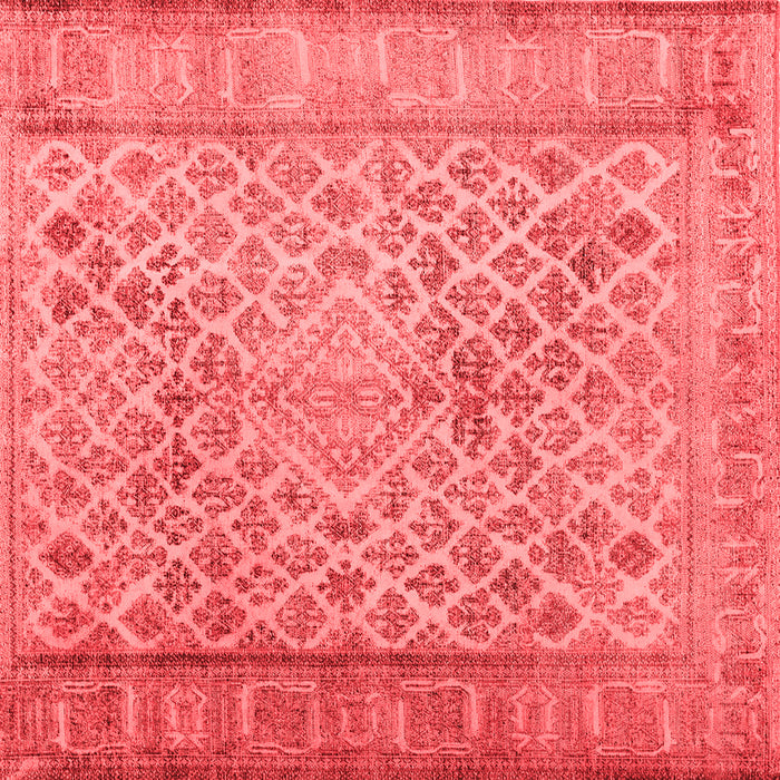 Machine Washable Persian Red Bohemian Rug, wshcon1934red