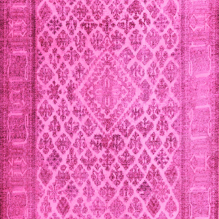 Machine Washable Persian Pink Bohemian Rug, wshcon1934pnk