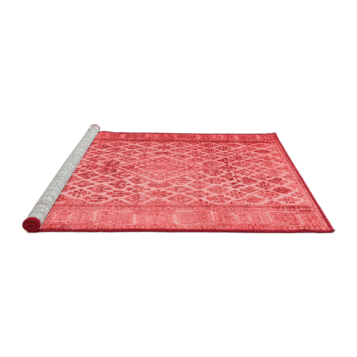 Bohemian Red Washable Rugs