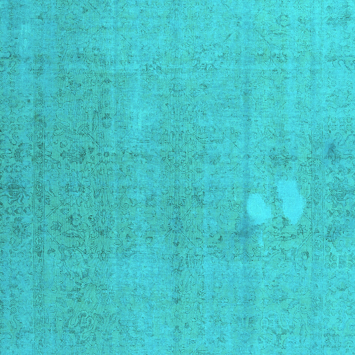 Machine Washable Persian Turquoise Bohemian Area Rugs, wshcon1935turq