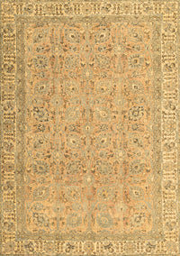 Abstract Brown Contemporary Rug, con1936brn