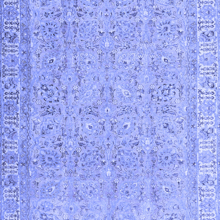 Abstract Blue Contemporary Rug, con1936blu