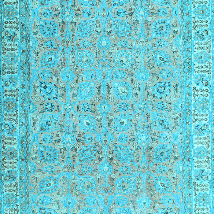 Abstract Light Blue Contemporary Rug, con1936lblu