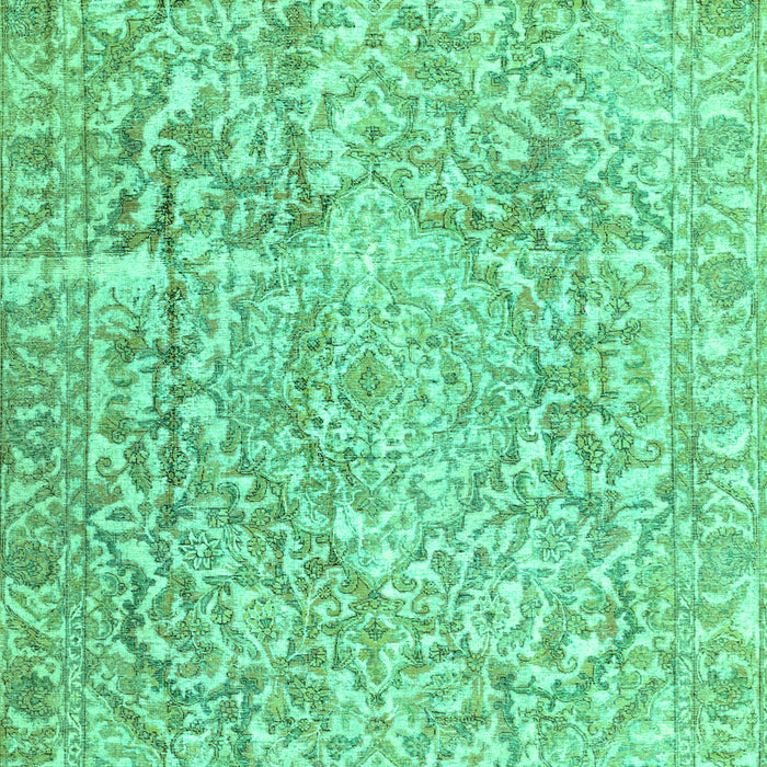 Abstract Turquoise Contemporary Rug, con1937turq