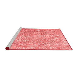 Contemporary Red Washable Rugs
