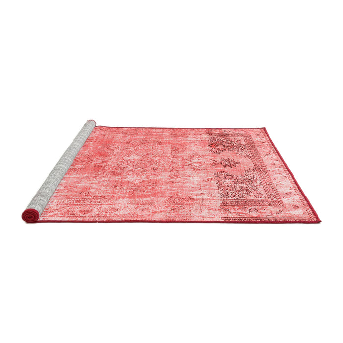 Contemporary Red Washable Rugs